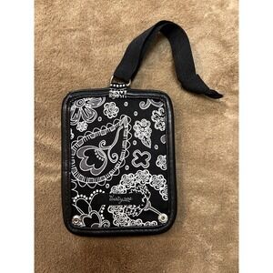 Thirty-One Grab N Go Paisley Parade luggage tag and ID holder, NWOT